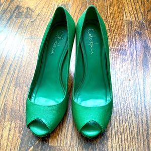 Cole haan, Nike air, peep toe pumps